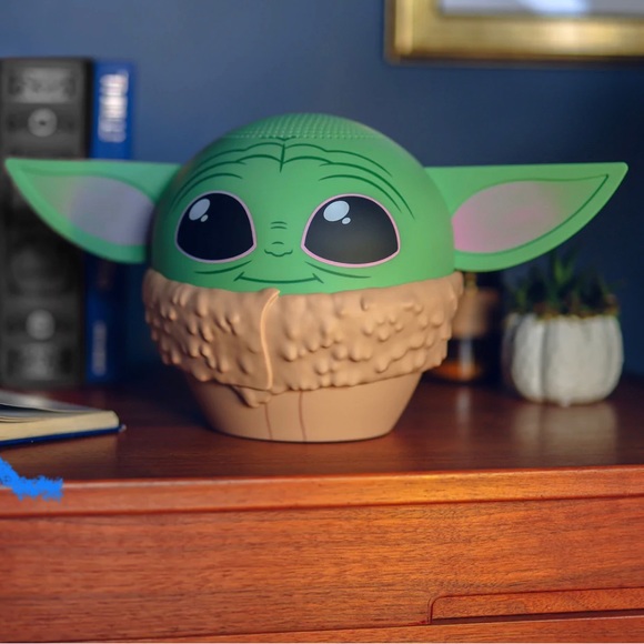 NIB Bigger Bitty Boomers Grogu 8 inch Bluetooth Speaker - Picture 2 of 4